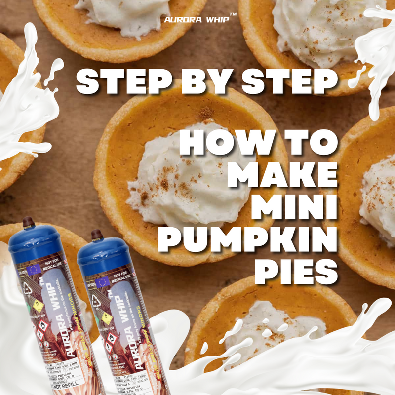HOW TO MAKE MINI PUMPKIN PIES – STEP BY STEP