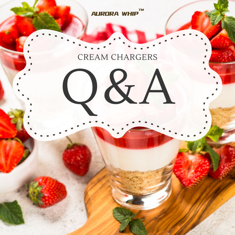 Some Questions About Whipped Cream Chargers