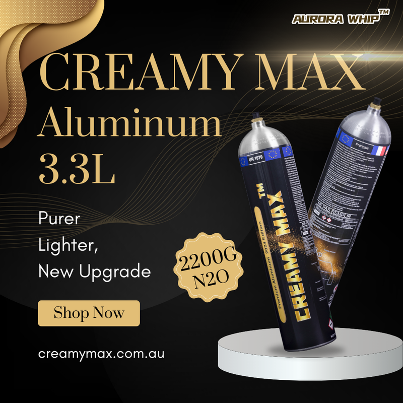 Aluminum 3.3L Cream Chargers